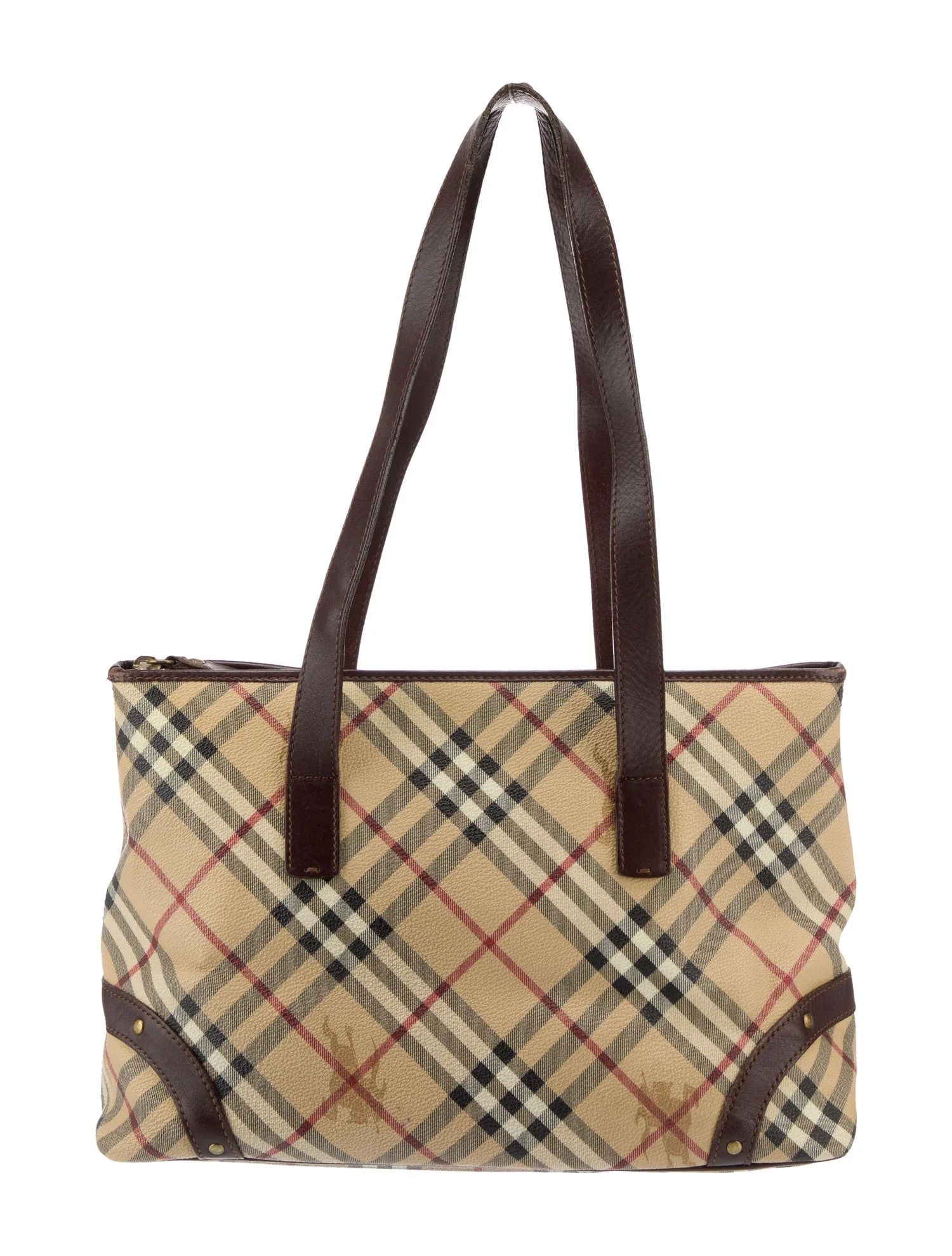 Vintage Haymarket Check Tote | The RealReal