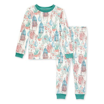 New York Bagel Organic Cotton Snug Fit Pajamas - 2 Pack - 2 Toddler | Burts Bees Baby