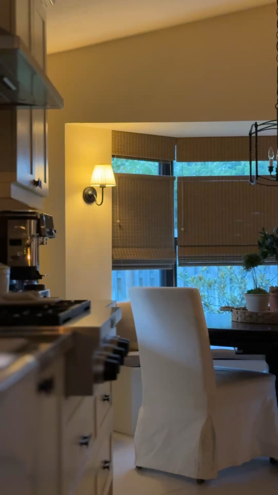 These wireless rechargeable wall sconces have been such a great addition to my kitchen nook. I've been using them every evening for the past few nights, and I'm genuinely impressed with the battery life. They include a remote, three brightness levels, and three light temperatures (the warm setting is my favorite). Available in a few different styles and finishes, but I love the classic black. Perfect for adding beautiful ambient lighting without hardwiring.

Kitchen Nook. Wall Sconces. Rechargeable. Parson Chairs. Ceiling Pendant. Ambient Lighting. Wall Lighting. Amazon finds. Classic Interiors. LavenderRoseHome

#LTKHome