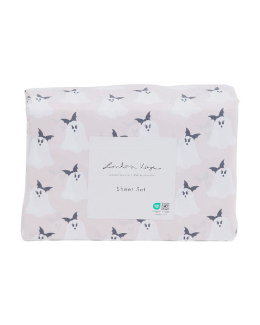 Pretty Ghost Sheet Set | TJ Maxx