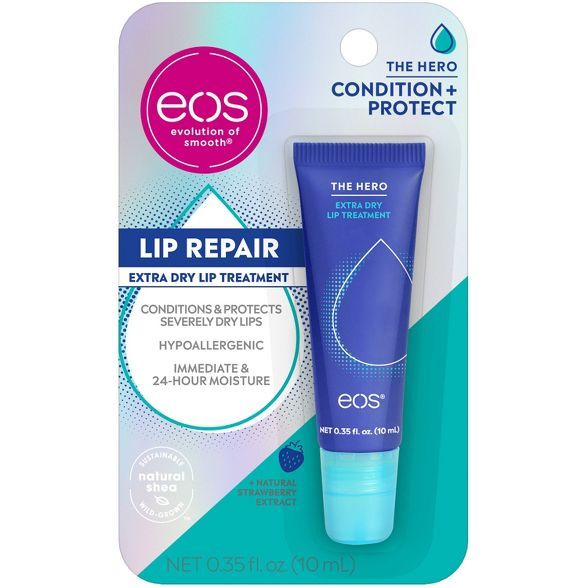 eos The Hero Extra Dry Lip Balm Treatment - 0.35 fl oz | Target