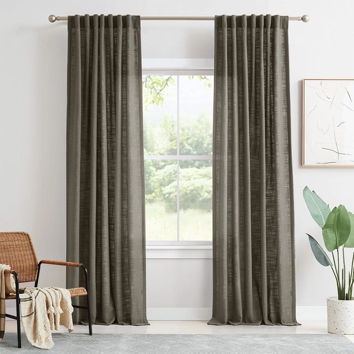 Linen Blend Curtains | Curtarra
