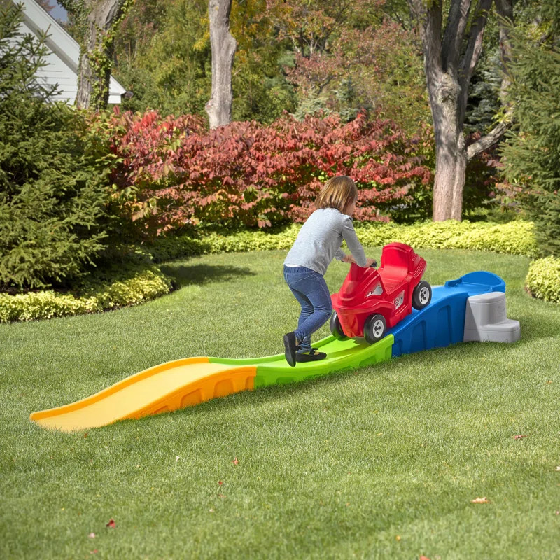 Step2 Anniversary Edition Up and Down Outdoor Kids Roller Coaster | Wayfair North America