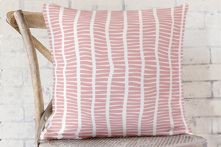Walk the Line Pillow | Minted