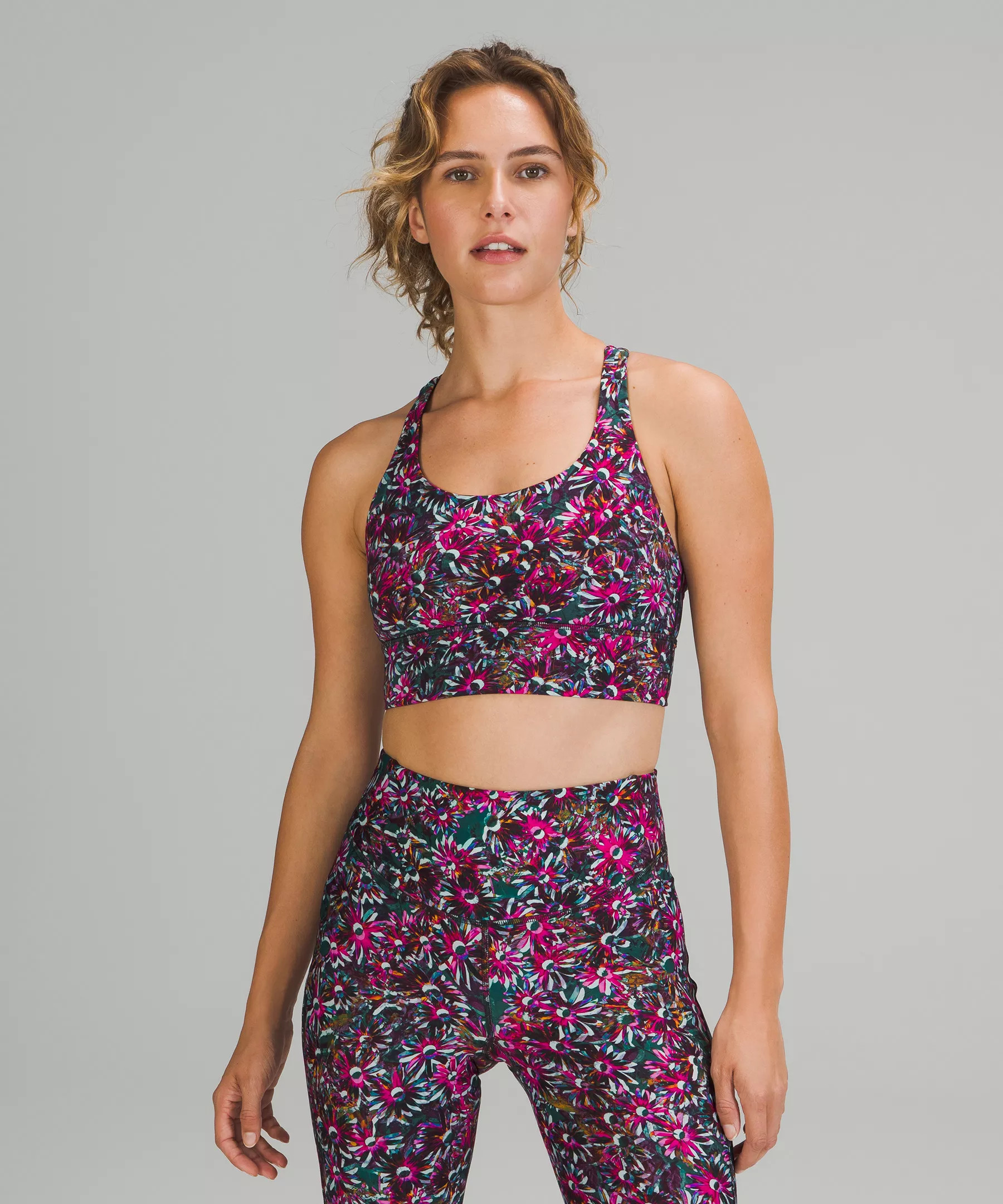 Energy Longline Bra Medium Support, B–D Cups | Lululemon (US)