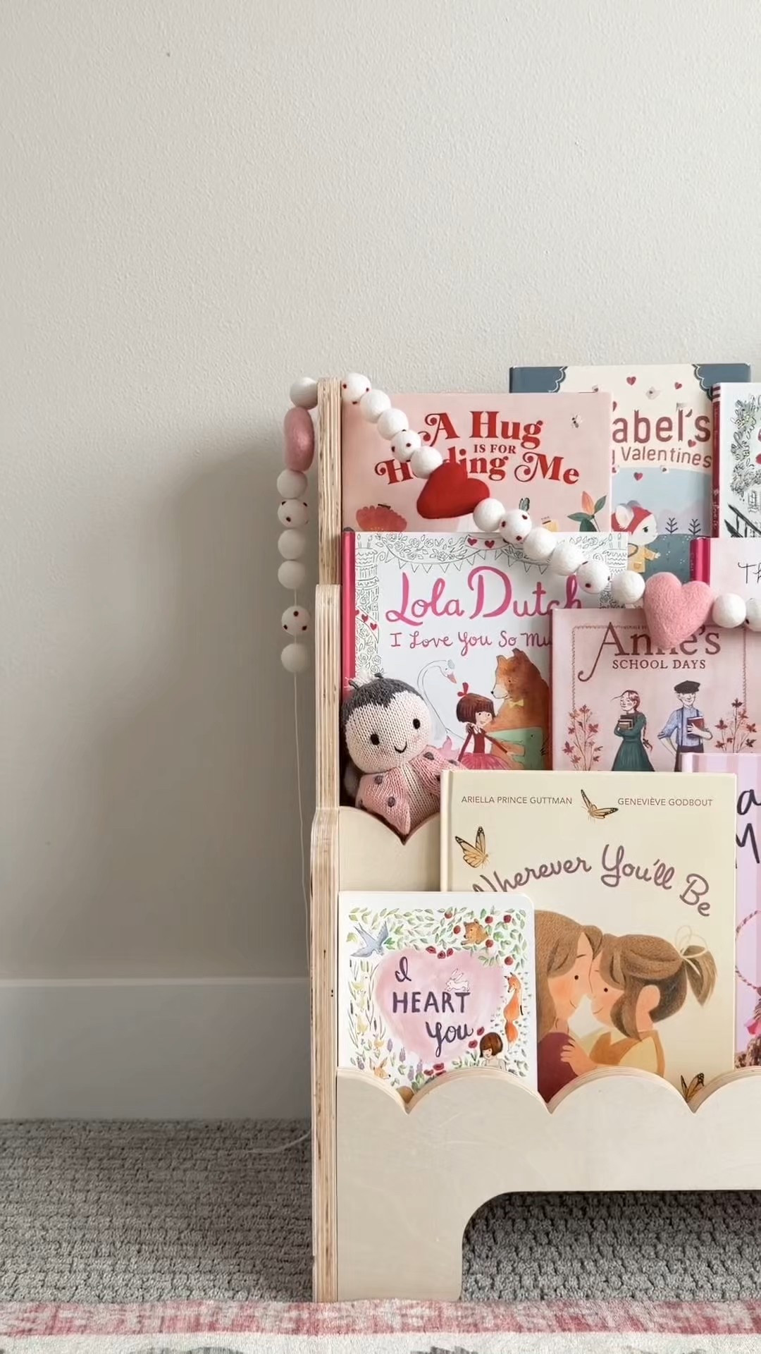 Valentine’s children books and scallop shelf

#LTKValentine #LTKKids #LTKmomlife