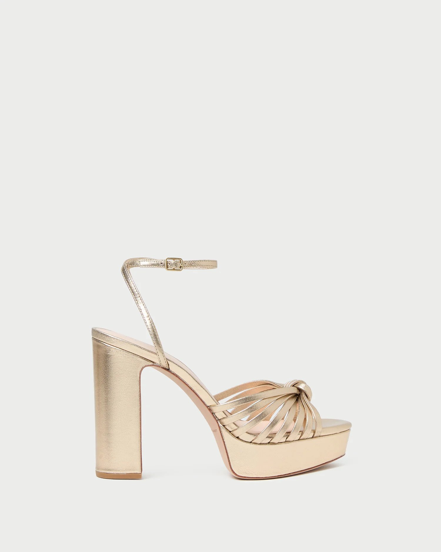 Rivka Champagne Knot Platform Sandal | Loeffler Randall
