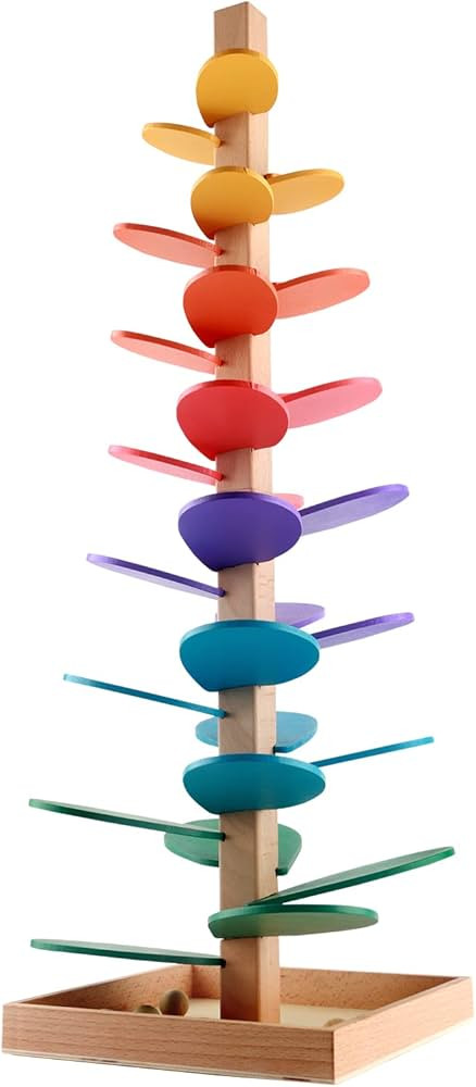 Wooden Colorful Music Tree Games, Rainbow Musical Tree Kit, Educational Toy Blocks Bright Color T... | Amazon (US)