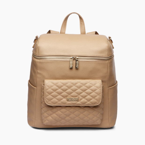 Luli Bebe Monaco Diaper Bag in Latte Brown | 100% Stain | Babylist