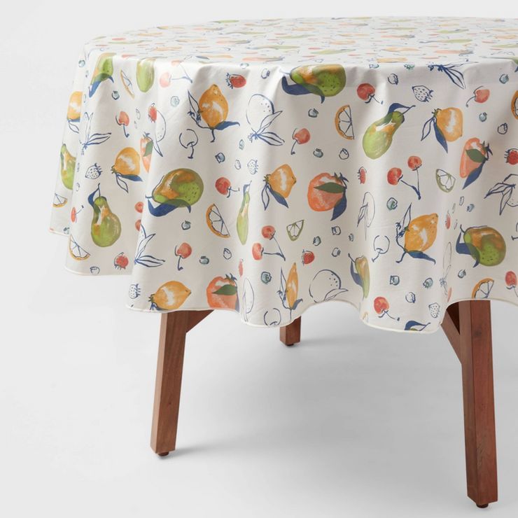 Cotton Fruit Print Tablecloth - Threshold™ | Target