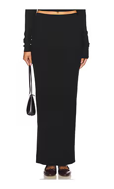 Eterne Emma Skirt in Black from Revolve.com | Revolve Clothing (Global)