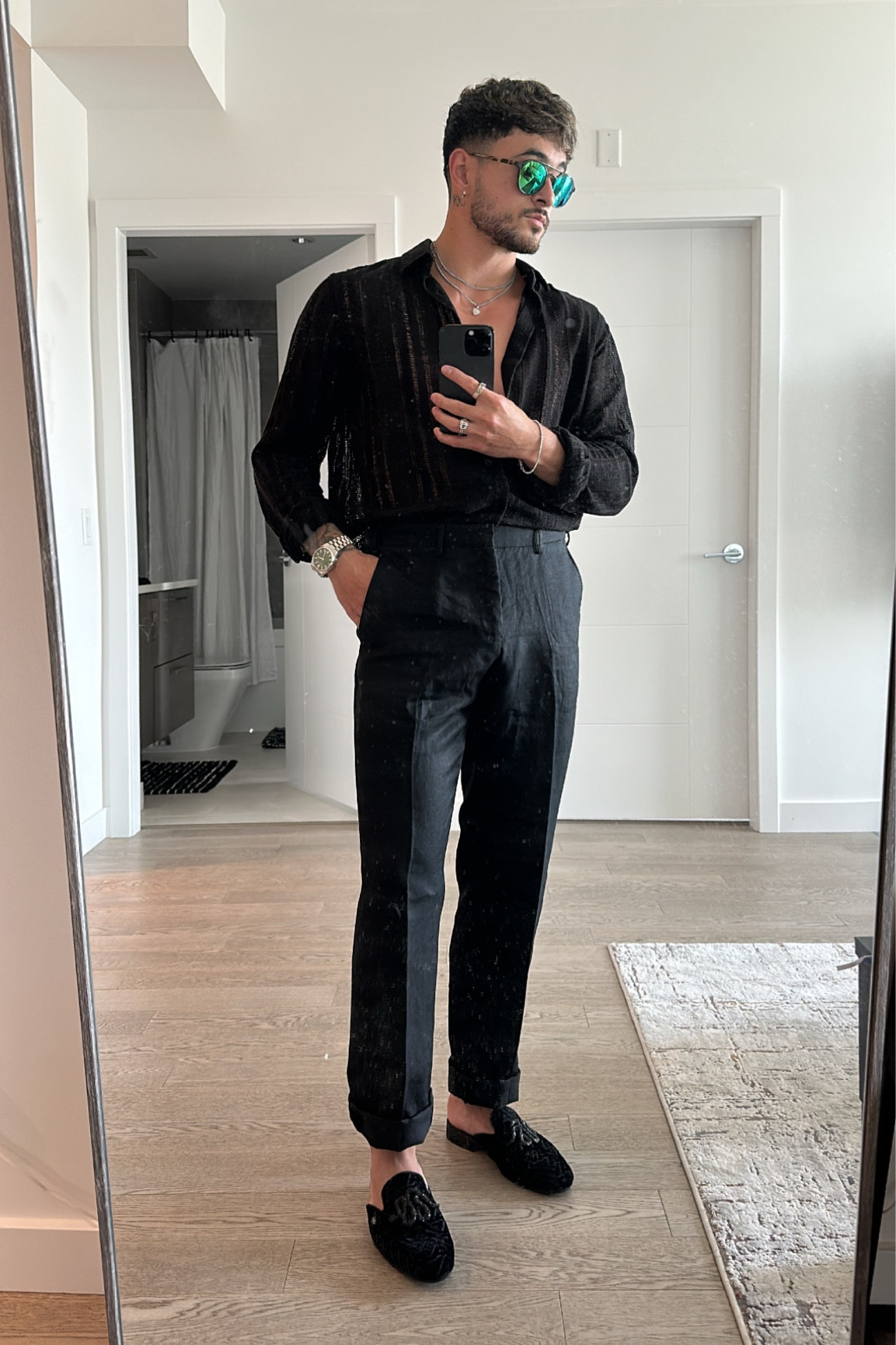 All black Linen Summer outfit idea 🔥

#LTKmens