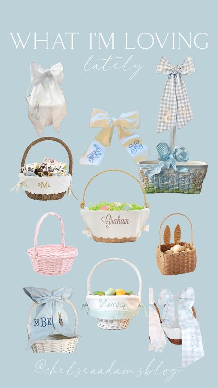 easter baskets
Boy easter basket
Scallop basket
Monogram easter basket liner
Small business
Easter bow
Easter sash


#LTKfindsunder50 #LTKkids #LTKfindsunder100
