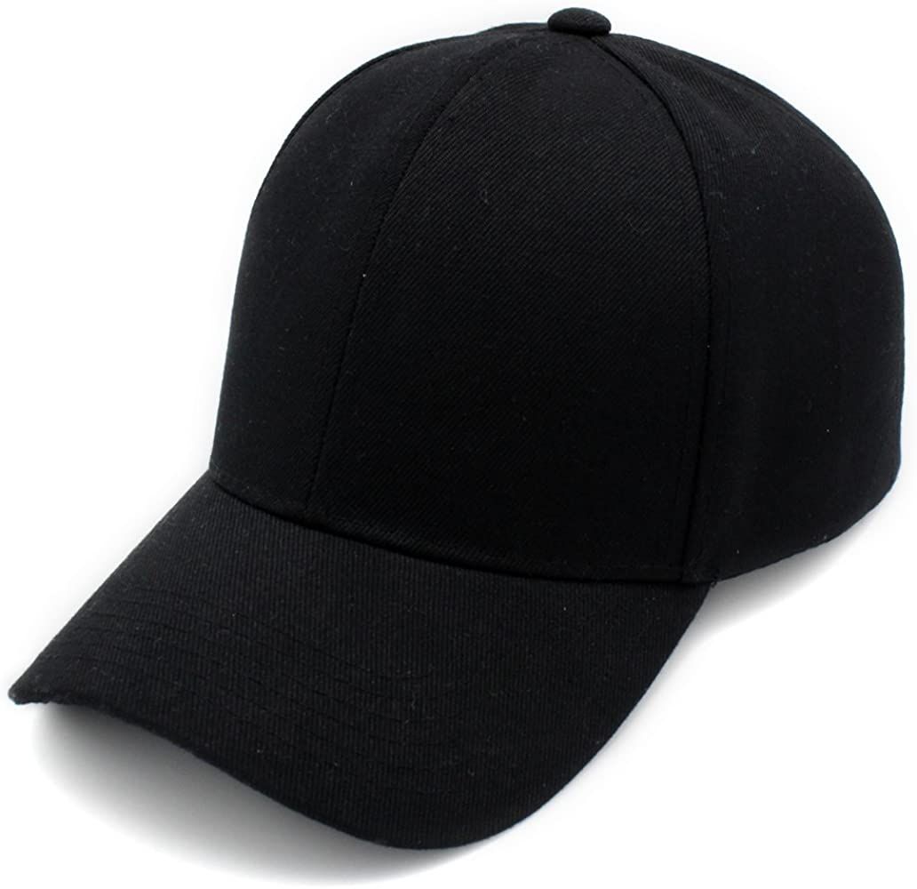 Top Level Baseball Cap Men Women - Classic Adjustable Plain Hat | Amazon (US)