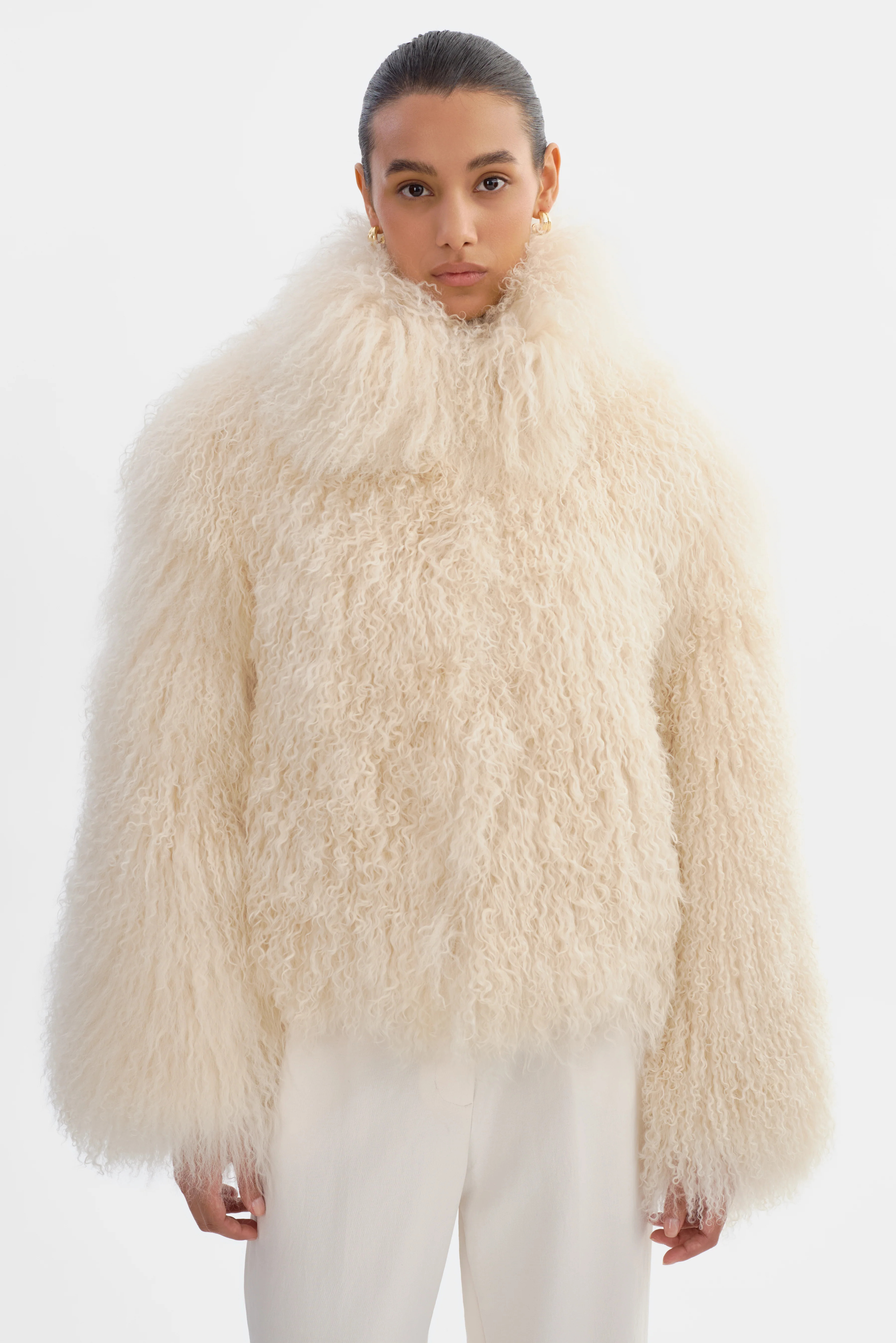 BIANCA | Mongolian Shearling Jacket | LAMARQUE
