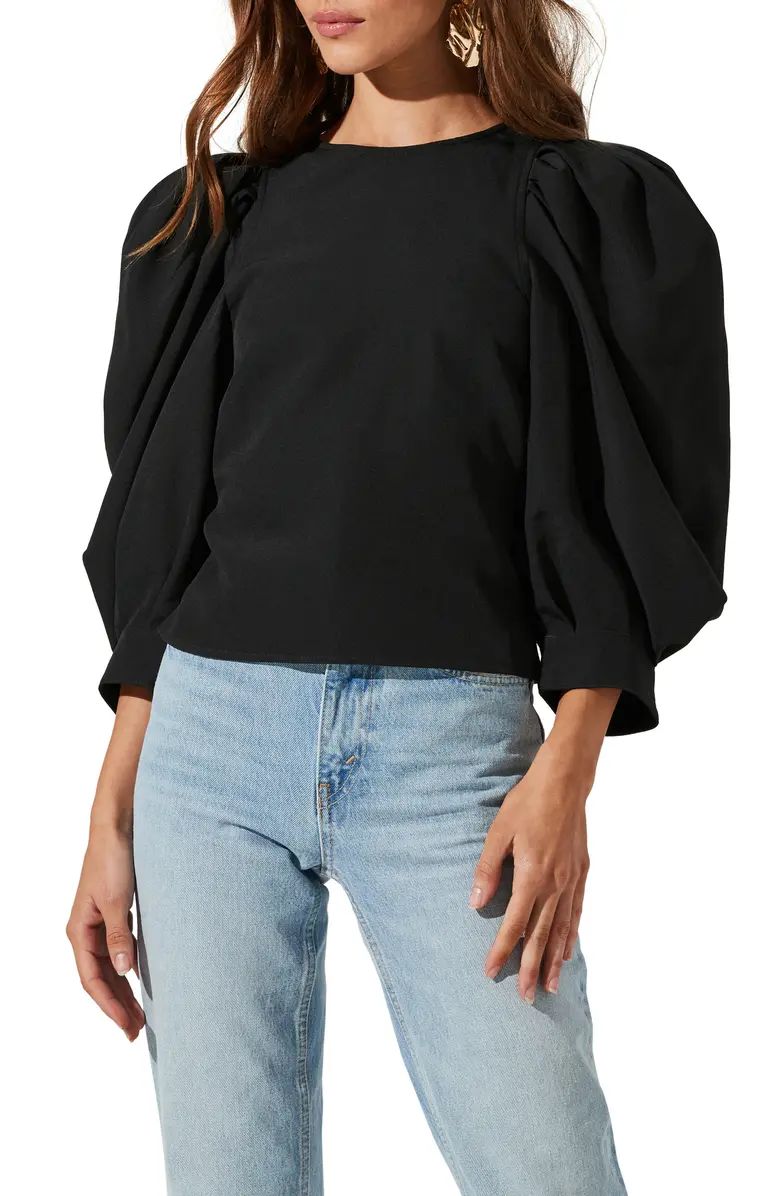 Bubble Sleeve Blouse | Nordstrom
