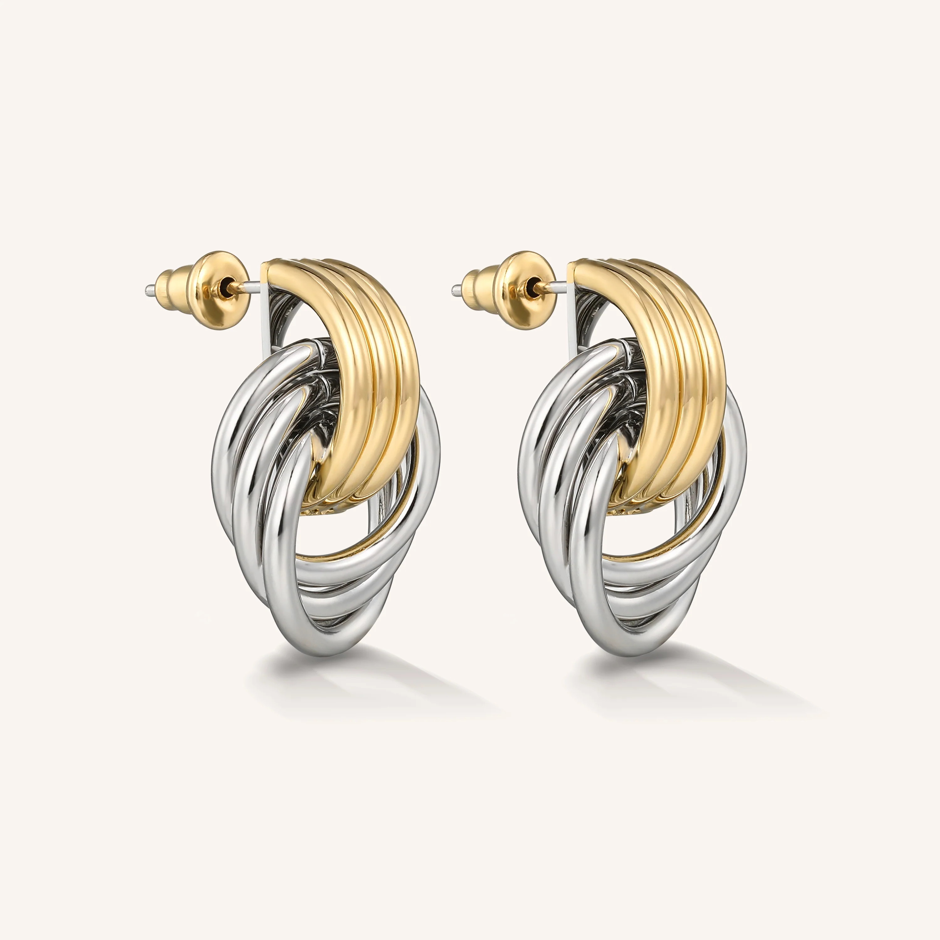 Rachel Mixed Metal Earrings | Victoria Emerson