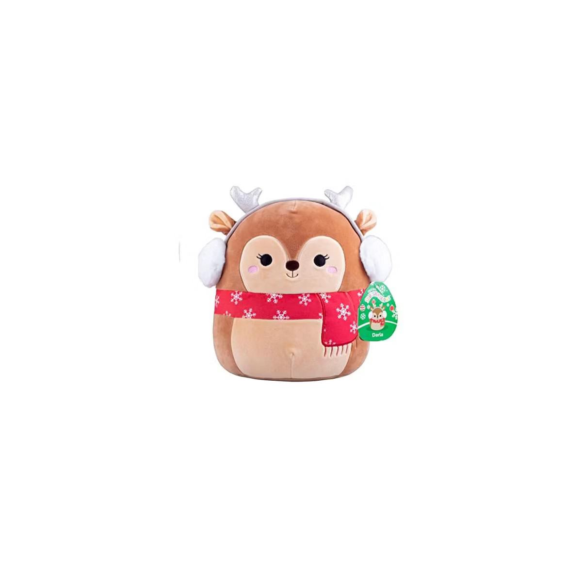 Squishmallow New 10" Darla The Fawn - Official Kellytoy Christmas Plush - Cute and Soft Reindeer ... | Target