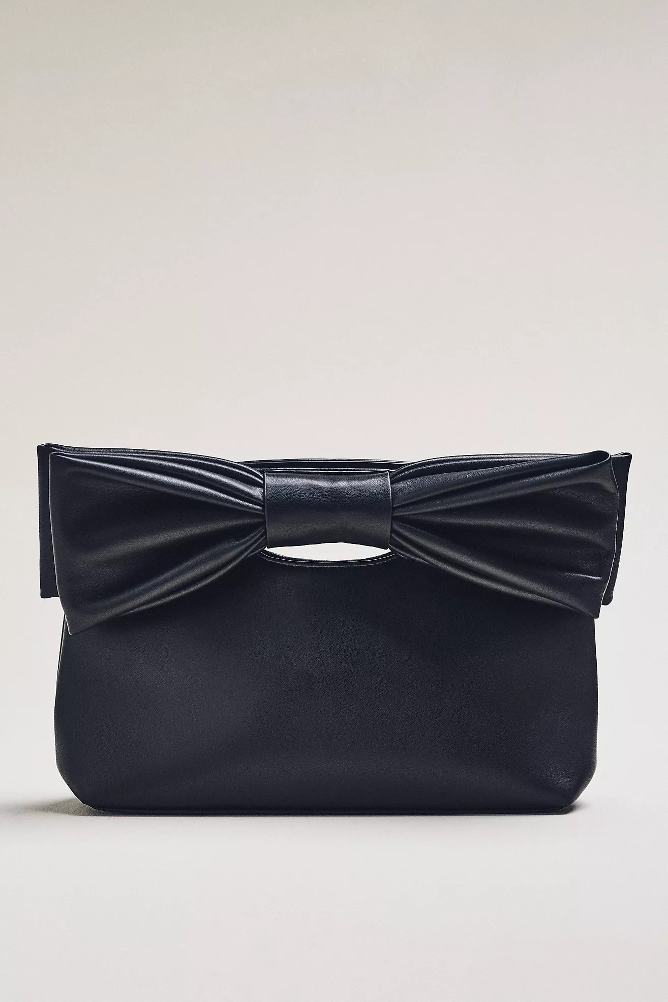 Cutout Handle Bow Clutch | Anthropologie (US)