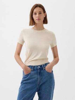 Lightweight CashSoft Cropped Sweater | Gap (CA)
