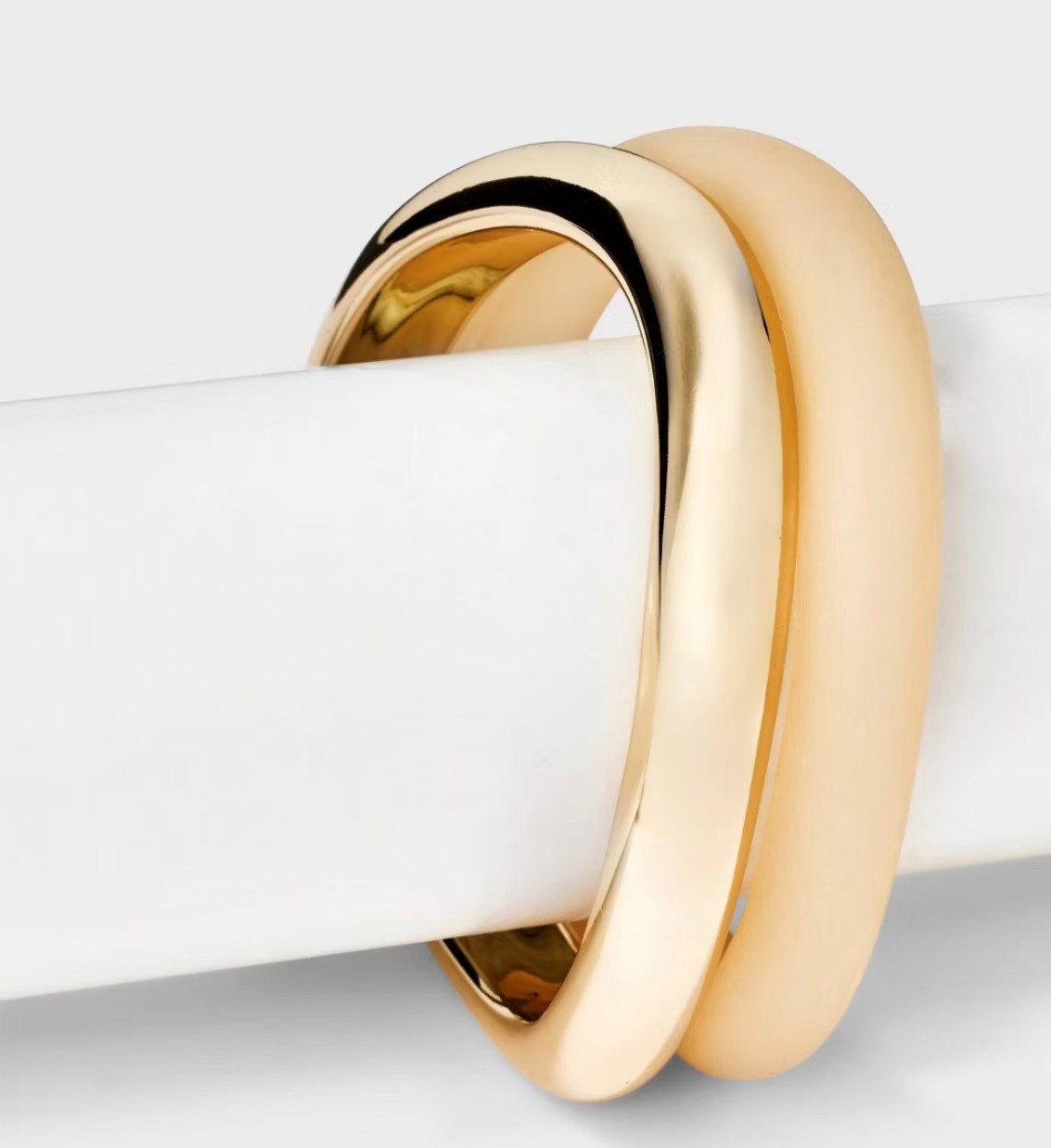 Bangle Bracelet 2pc Set - A New Day™ Gold/Cream 

#LTKgrwm #LTKootd