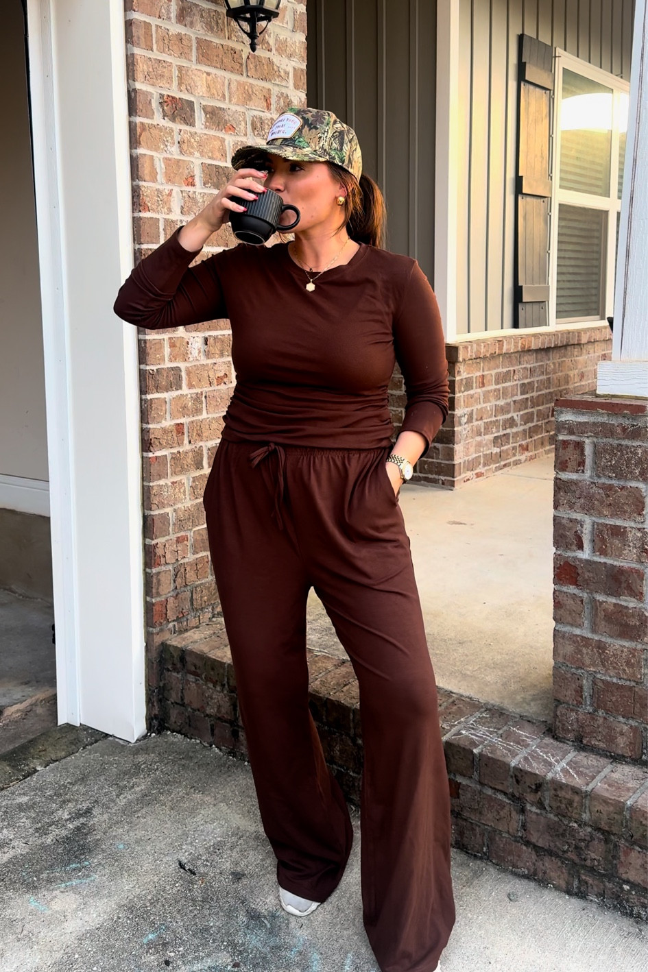 comfy matching set outfit of the day for a toddler mom 

#LTKStyleTip #LTKMostLoved #LTKSaleAlert