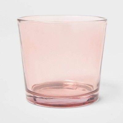 8oz Glass Tinted Tumbler with Spray Color Pink - Threshold&#8482; | Target