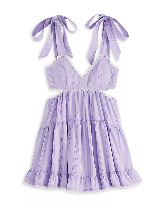 Girls' Winona Shoulder Tie Dress - Big Kid | Bloomingdale's (US)