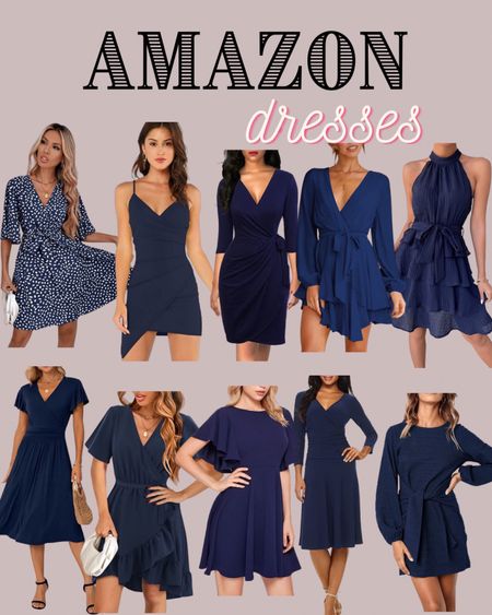 Dresses from Amazon
Amazon finds 
Dress 
Dresses 
Wedding guest dress 
Valentine’s Day outfit 
Baby shower dress
Bridal shower dress 
Blue dress, blue dresses, midi dress, maxi dress, short dress, amazon dresses, amazon finds, amazon fashion, work dresses, workwear 

#LTKunder50 #LTKworkwear #LTKwedding