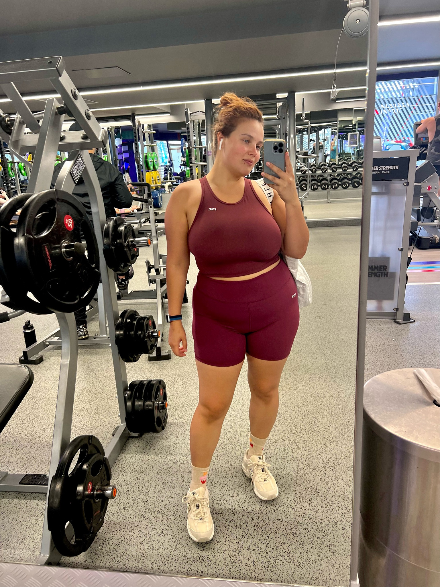 Workout done for today! 
Wearing Stax (obsessed with this colour) size XL both bottom and top! 

#LTKaustralia #LTKFind #LTKcurves