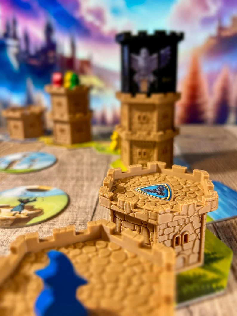 Wandering Towers: Tower Replacements - Board Game Upgrades - Board Game Accessories - Etsy | Etsy (US)