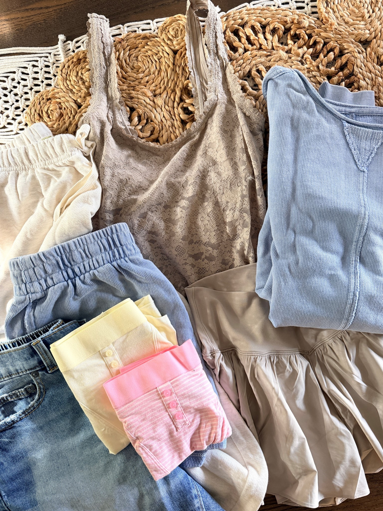 They almost never run sales like this, so yes, I’m stocking up. Extra 30% off one brand or 35% off when you shop both AE & Aerie (& even more if you’re a cardmember). This is the time to grab your go-to pieces before it’s gone. 

aerie sale - american eagle sale - ae aerie sale - aerie haul - aerie outfits - american eagle outfits - casual everyday outfit - effortless outfit - neutral outfit ideas - neutral basics - capsule wardrobe basics - wardrobe staples women - ribbed tank outfit - henley tank outfit - lace cami outfit - lounge set women - matching lounge set - comfy loungewear - soft lounge outfit - travel outfit comfy - athleisure outfit women - denim outfit women - light wash denim outfit - summer outfit casual - spring summer outfits - mom outfit casual - elevated basics outfit - minimal style outfit - clean girl aesthetic outfit - everyday style inspo


#LTKSaleAlert #LTKootd #LTKxAerie