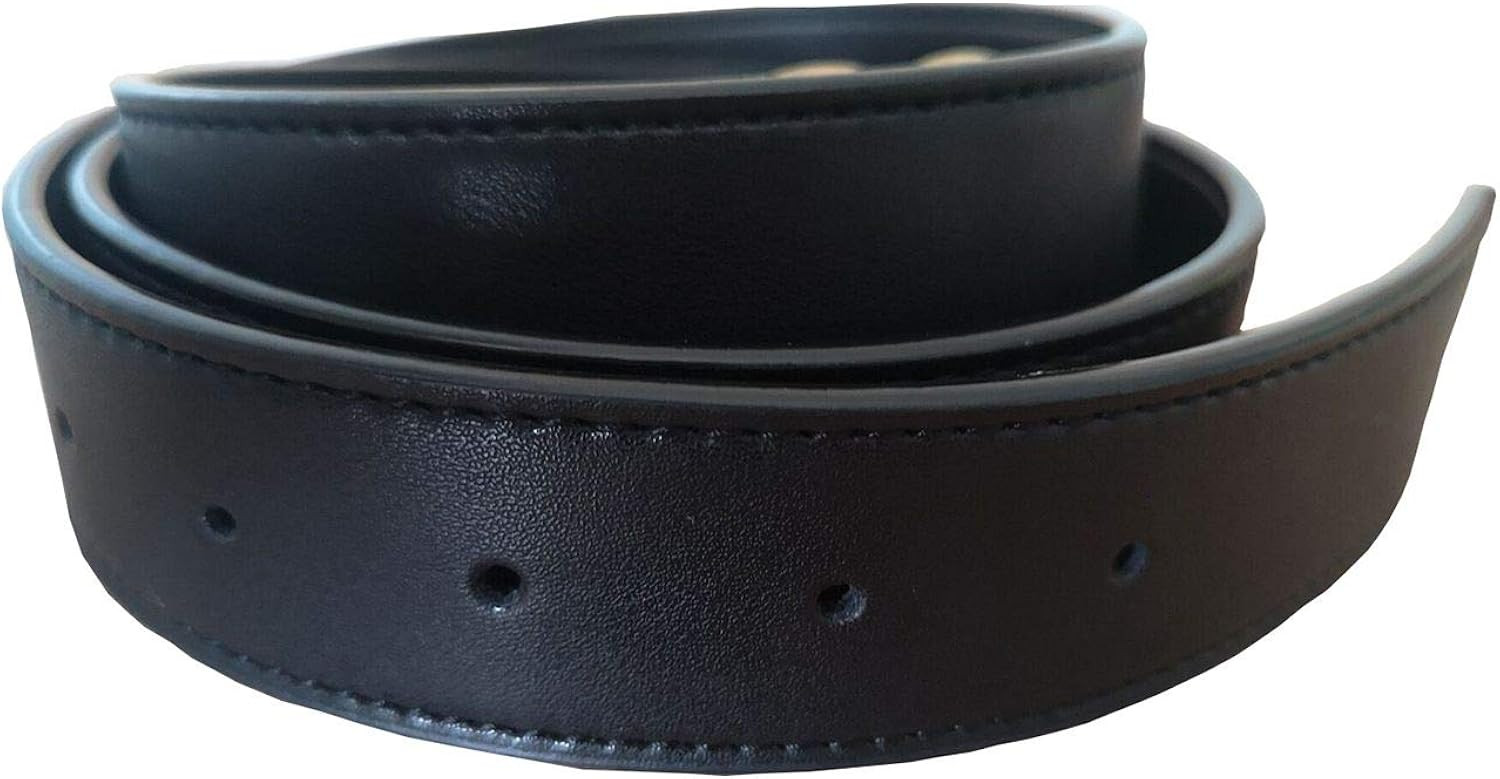 Luxury Women’s Leather Belt Gold Buckle Fashion Waist Belts for Jeans Dress (110cm/43") | Amazon (US)