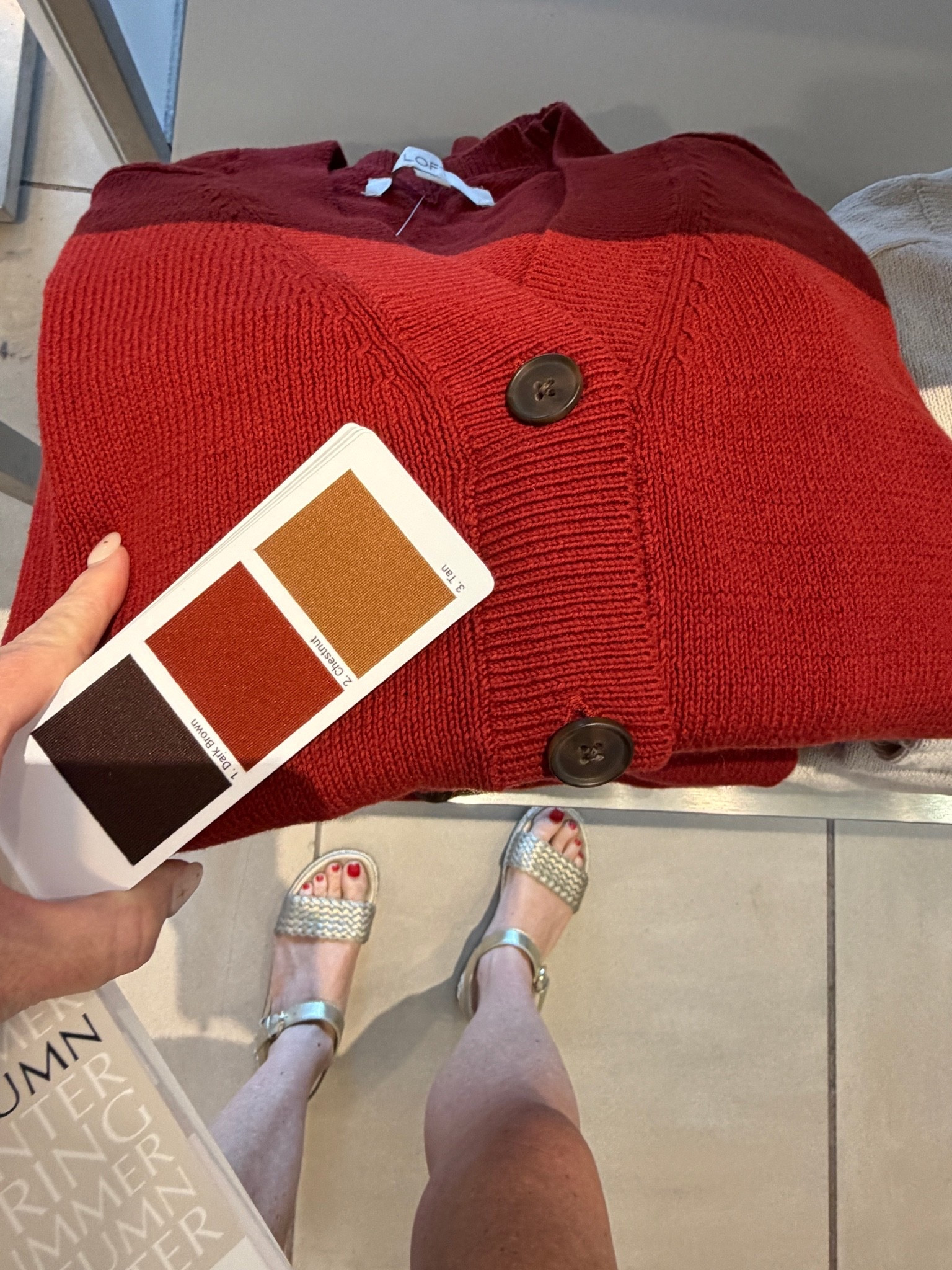 Chestnut Cardigan 🍁