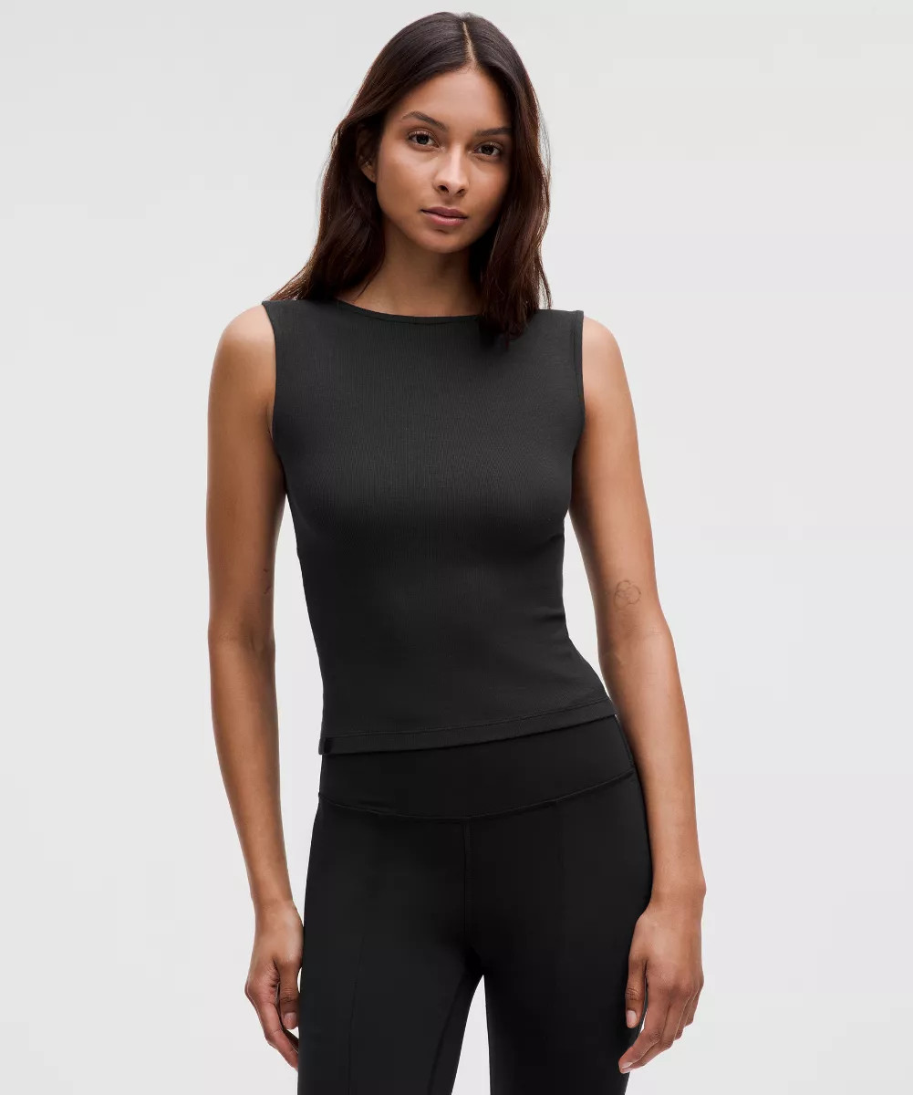 Ribbed Back-to-Front V-Neck Tank Top | lululemon (AU)