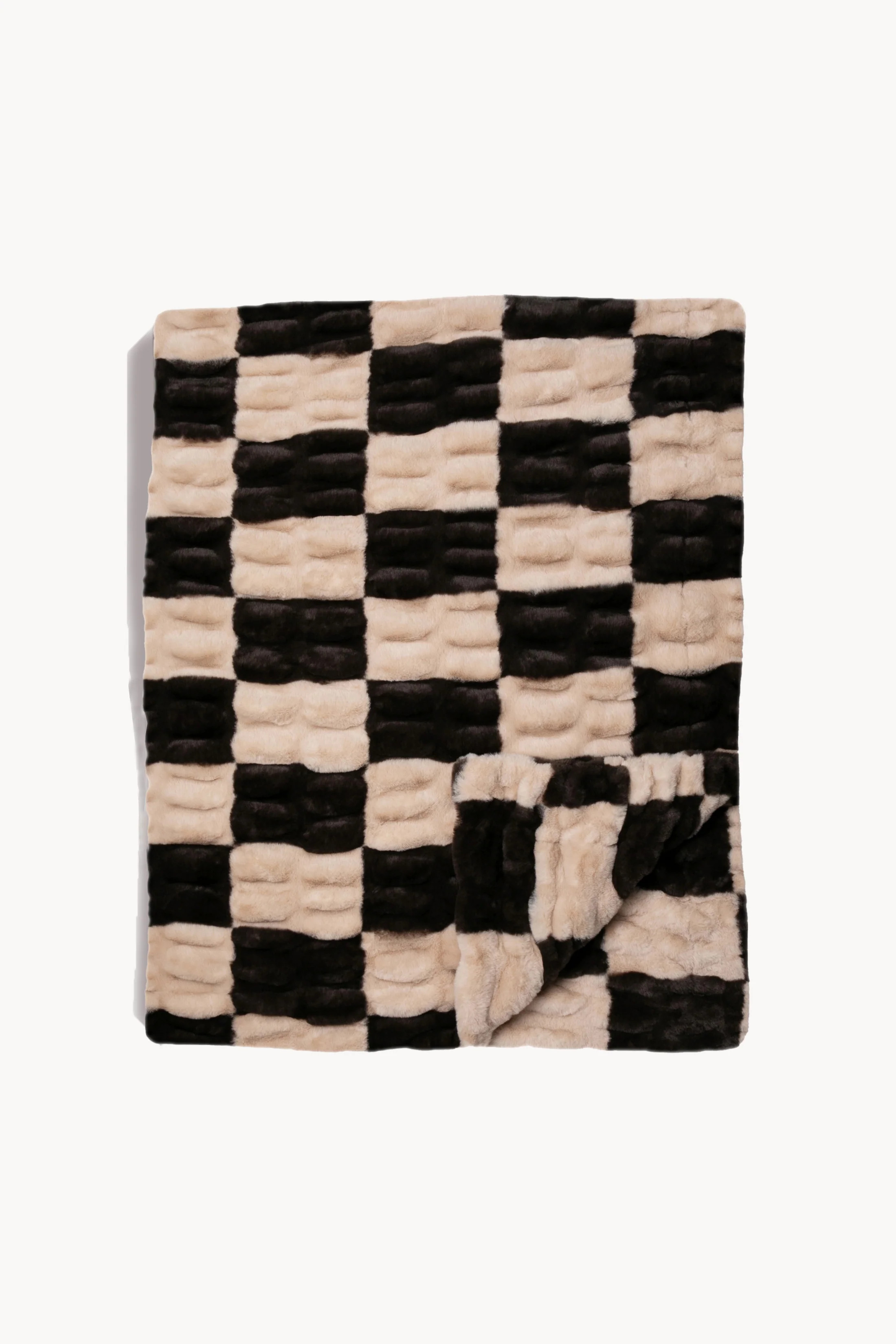 Espresso Check | Lola Blankets
