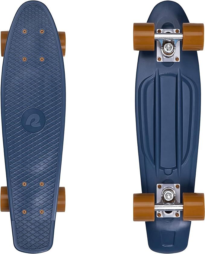 Retrospec Quip Mini Cruiser Skateboard 22.5" and 27" Classic Retro Plastic Cruiser Complete Skate... | Amazon (US)