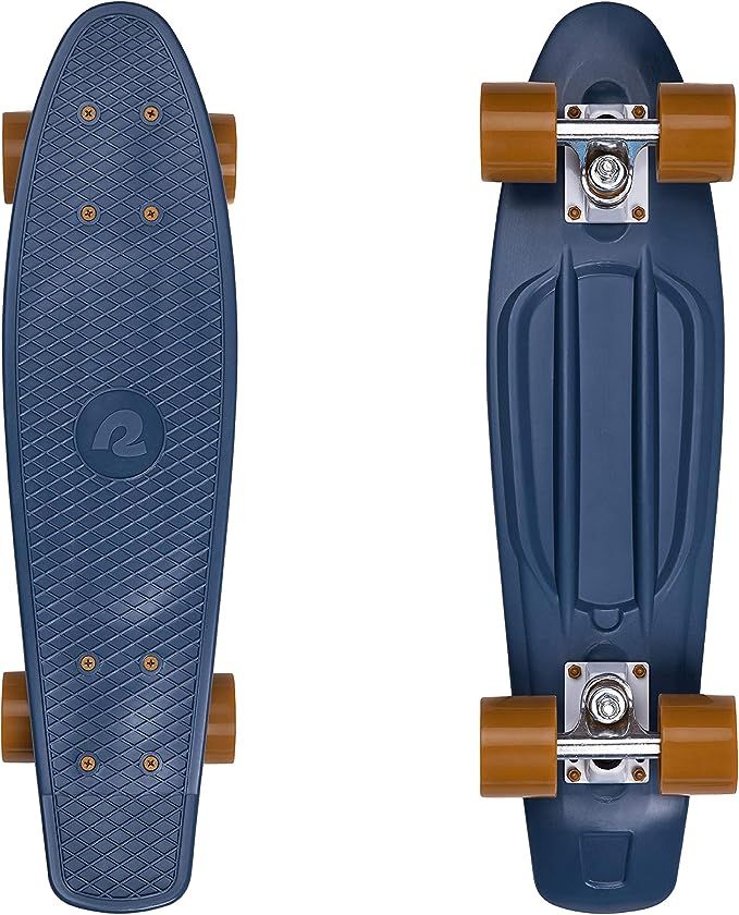 Retrospec Quip Skateboard 22.5" and 27" Classic Retro Plastic Cruiser Complete Skateboard with AB... | Amazon (US)