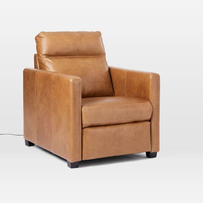 Harris Leather Power Recliner | West Elm (US)