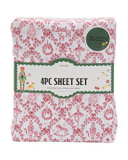 Christmas Toile Sheet Set | Bed & Bath | Marshalls | Marshalls