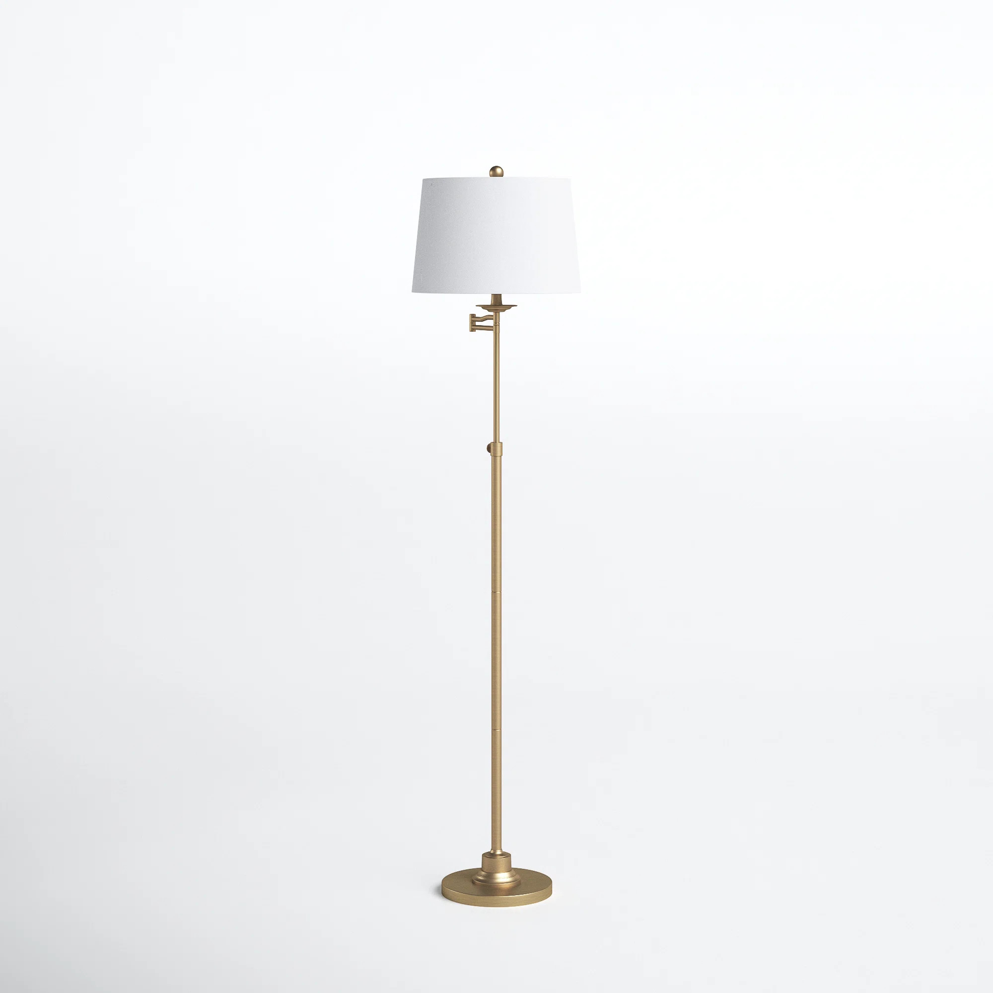 Rosalie 64.25'' Swing Arm Floor Lamp | Joss & Main