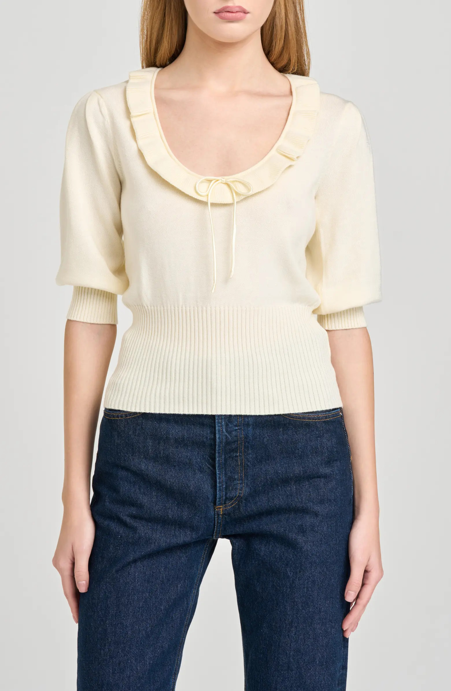 Paulina Puff Sleeve Sweater | Nordstrom