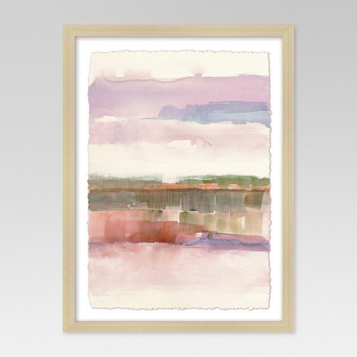 Framed Watercolor Landscape 18"x24" - Project 62™ | Target