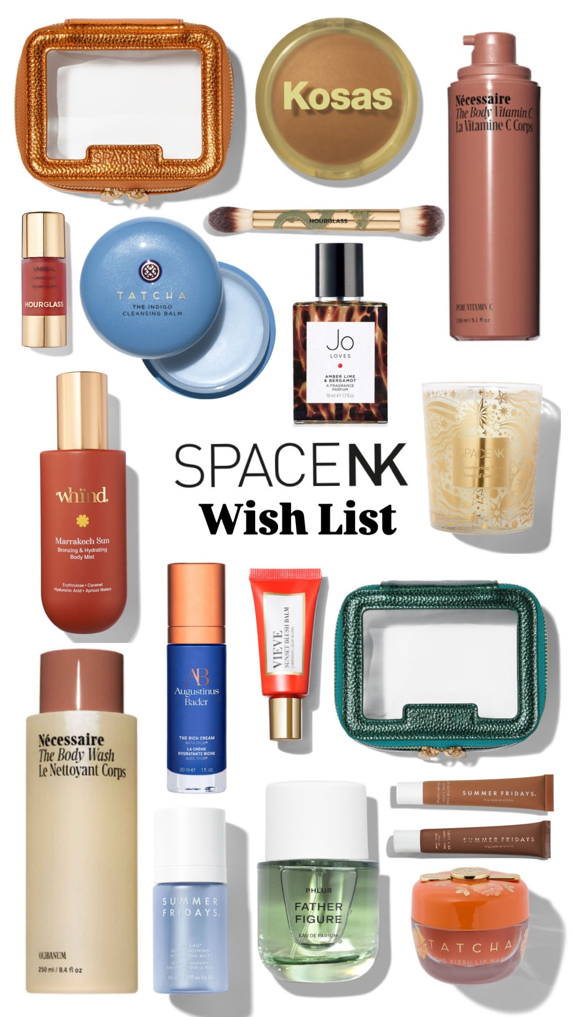 My SpaceNK wish list 