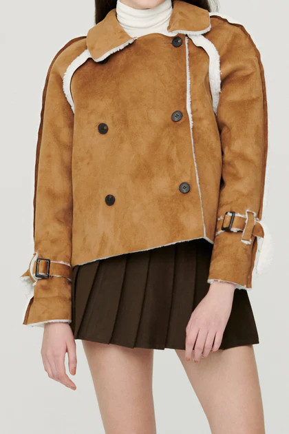 Sybil Shearling Oversize Jacket | Storets (Global)
