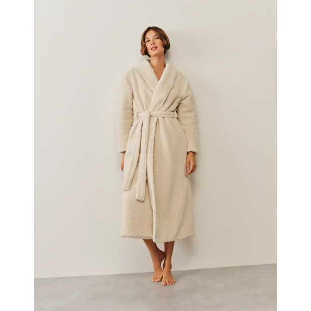 Super Soft Long Snuggle Robe | The White Company UK & ROW
