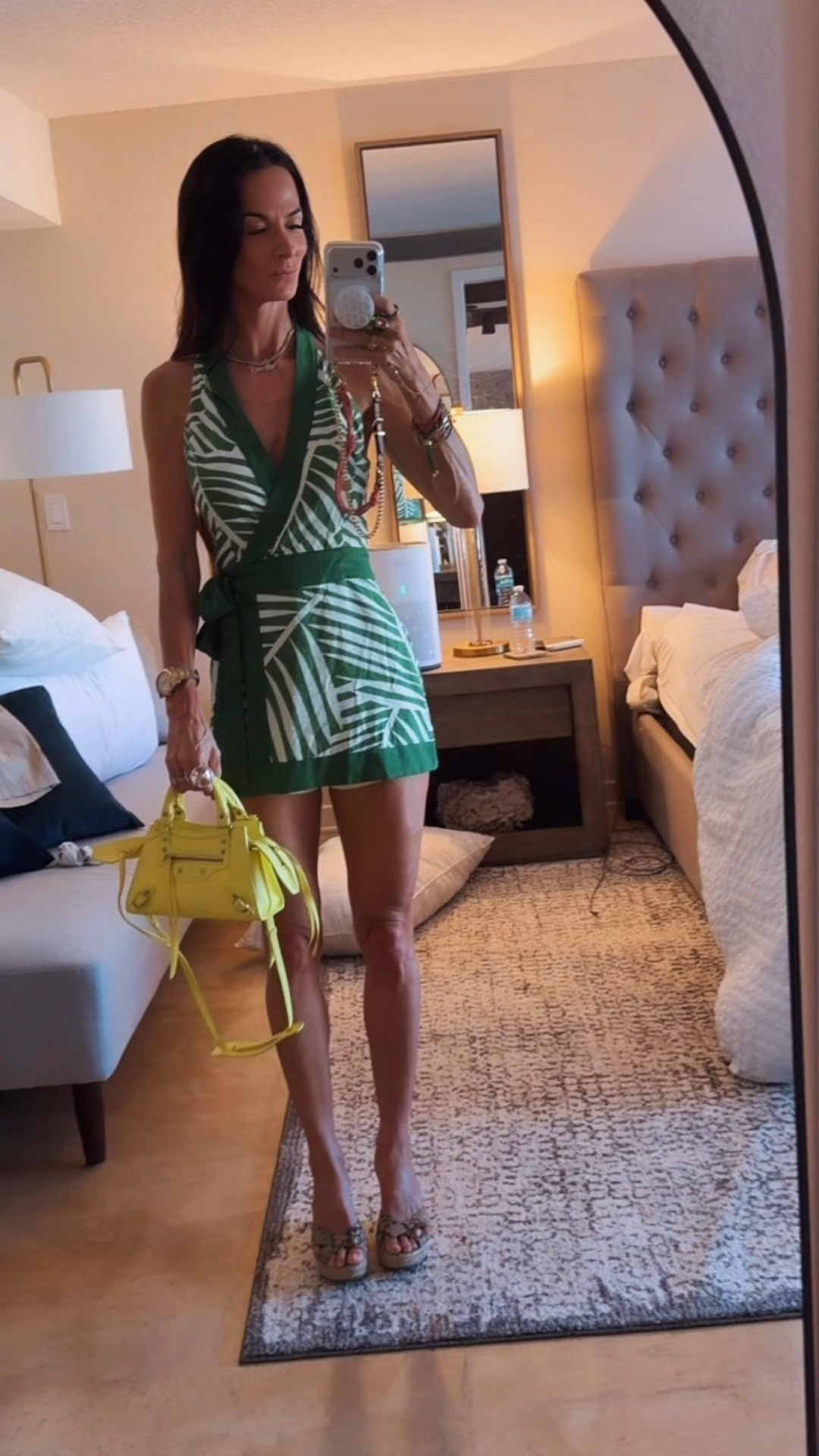 Quick OOTN before dinner 💚✨
This little wrap moment had me feeling put together without even trying… and wait for it—it’s actually a romper with shorts underneath 🙌🏼

Flattering, easy, and zero stress about anything riding up… we LOVE that.

AND it’s under $50 with my code NICOLECOLEE35 💁🏼‍♀️

Effortless, comfy, and just the right amount of “she showed up” energy.



Wearing XS 

#OOTNStyle #EffortlessChic #DinnerLook #ResortStyle #NicoleColeeStyle



#LTKdayinmylife #LTKgrwm #LTKootd