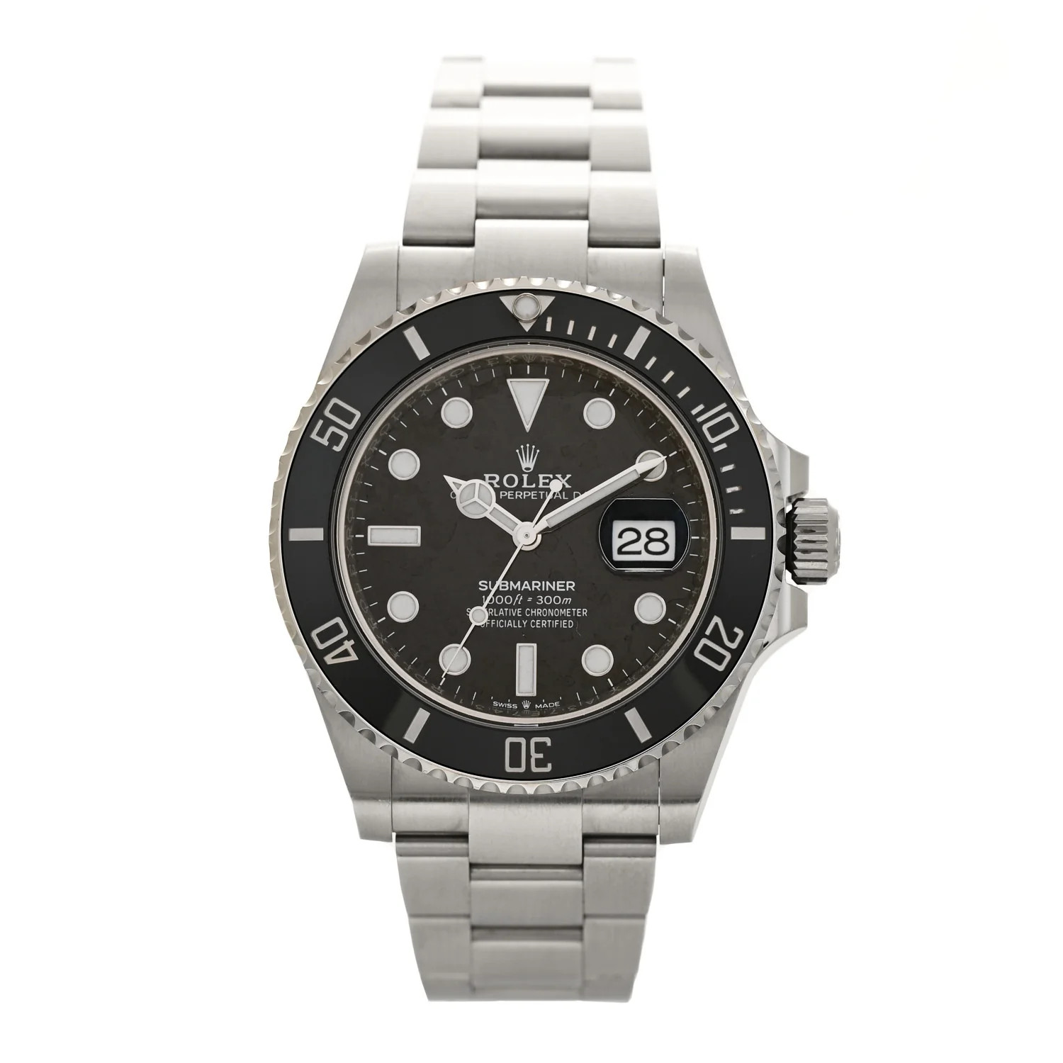 Rolex Stainless Steel 41mm Oyster Perpetual Submariner Date Watch Black 126610LN 1873956 | FASHIONPHILE (US)