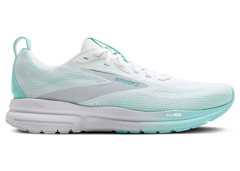 Brooks Trace 4 (Women's) Sneakers in Bright White/Limpet/Oyster | StockX