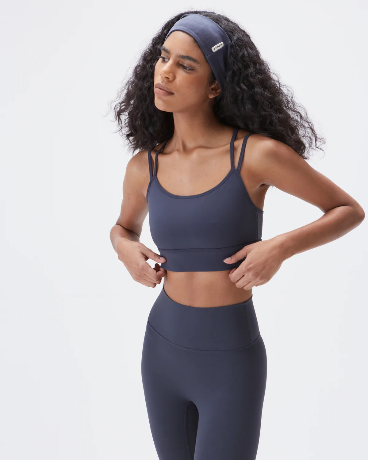 Double Strap Bra - Midnight Blue | Adanola UK